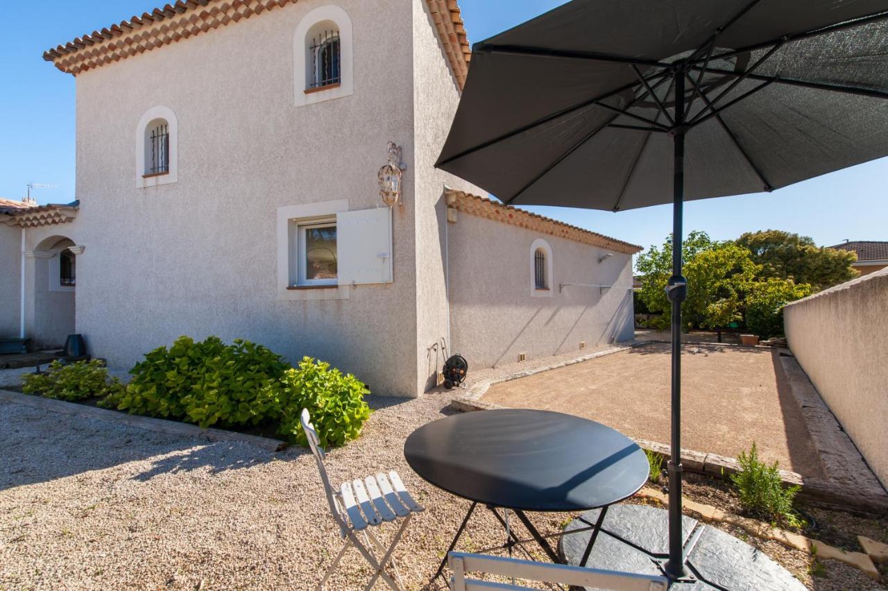Villa Deidiere 6Pers/Piscine/Petanque/Clim サン・シル・シュル・メール エクステリア 写真